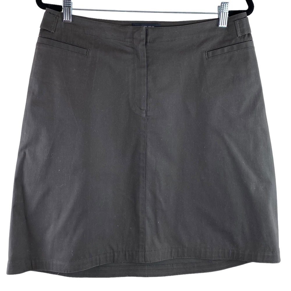 Lafayette 148 New York‎ Skirt A-Line Gray/Brown Sz10